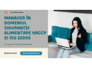 Curs online Manager HACCP